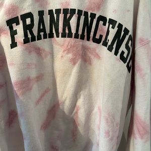 Pink tie dye sweatshirt